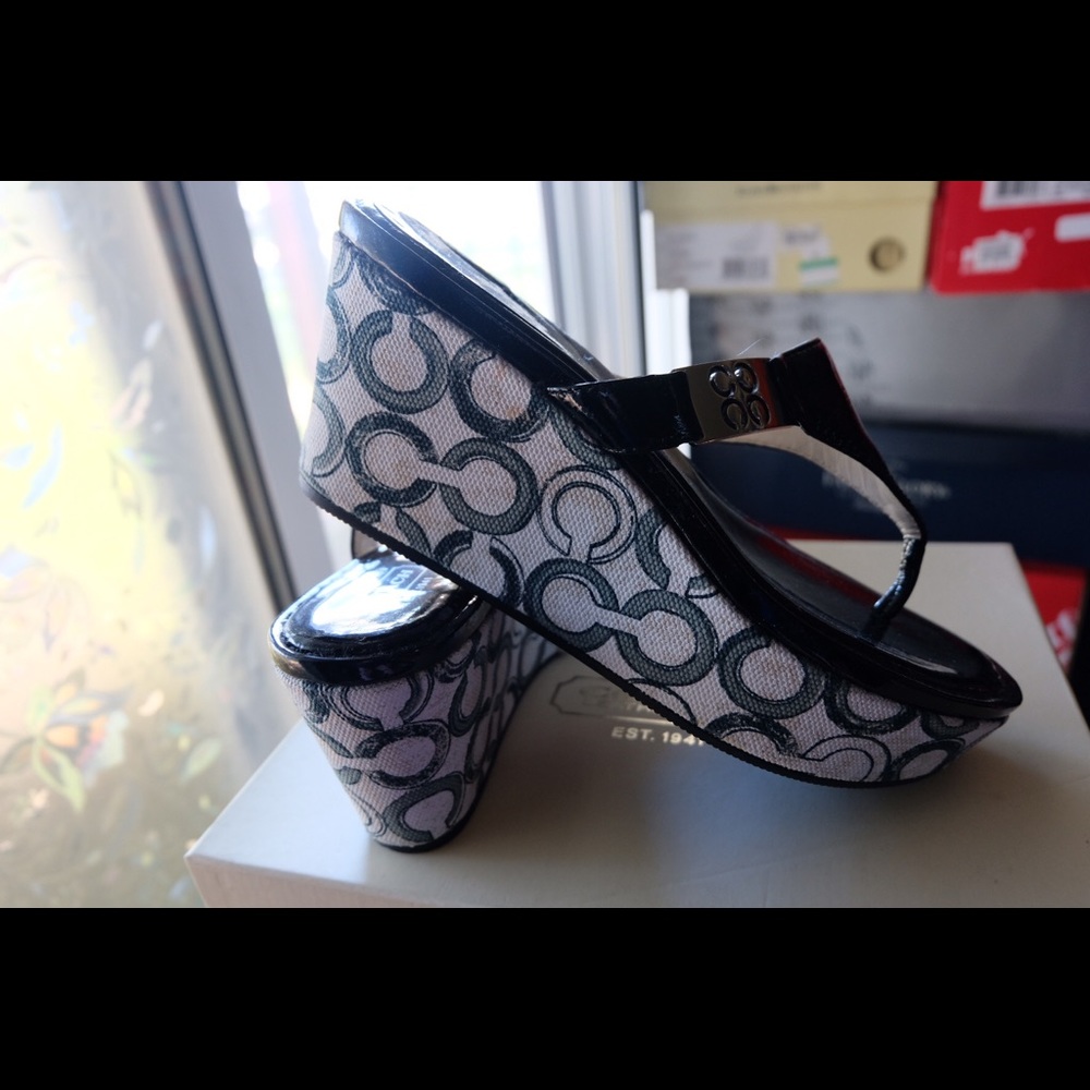 Monogrammed Coach Sandal - Picture 2 of 8